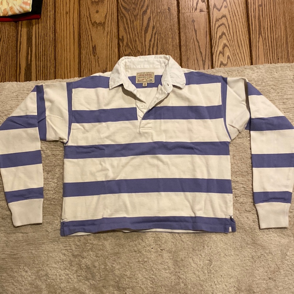 Cropped collared shirt M